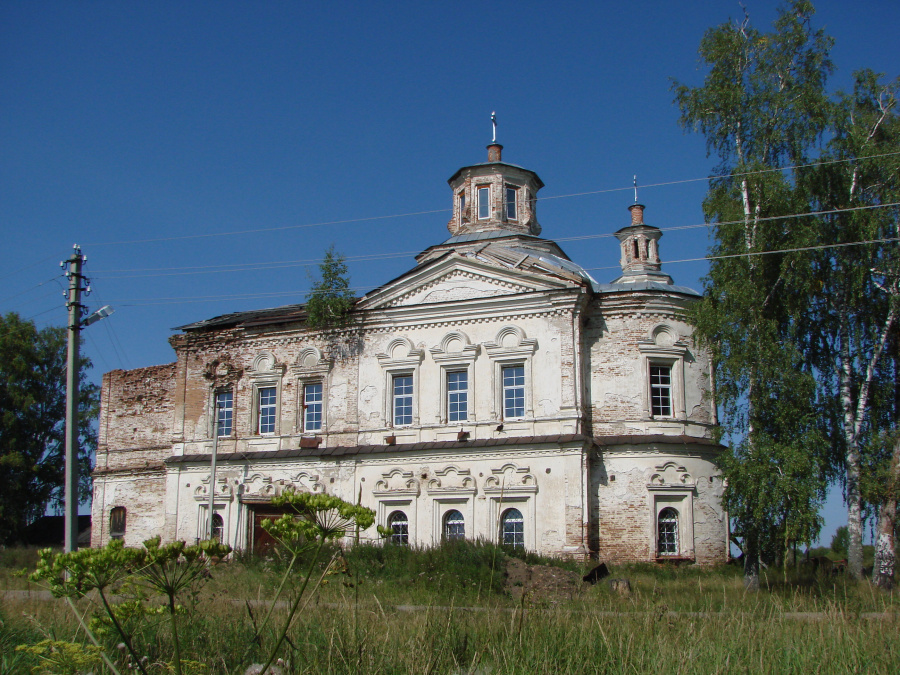 Христорождественская церковь в Дерябино в наши дни
