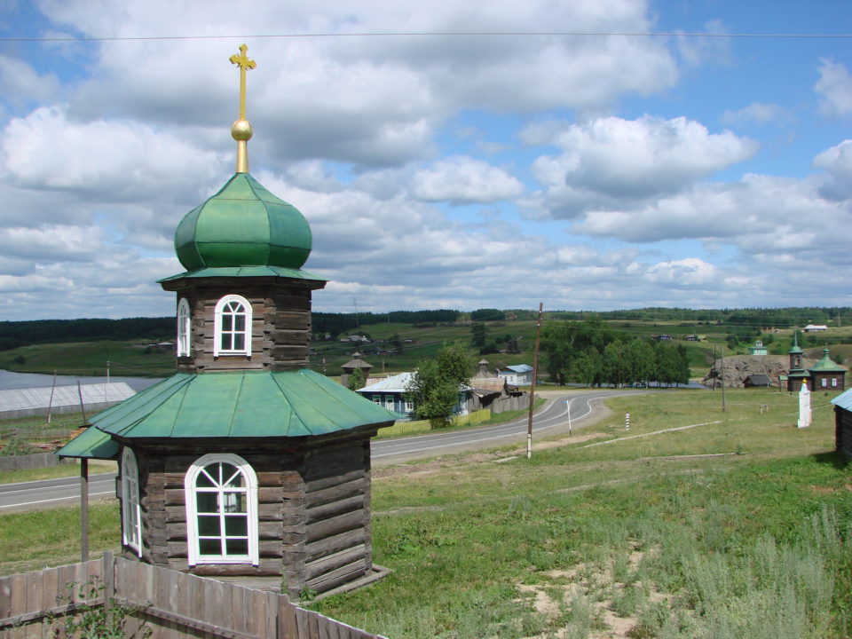 Спасская часовня в Нижней Синячихе