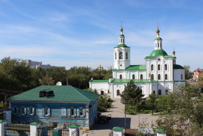 Достопримечательности Тюмени: храмы и монастыри. Вознесенская церковь в Тюмени