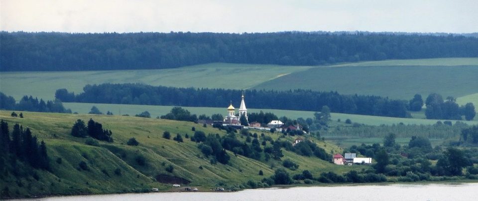Верхне-Чусовская Казанская Трифонова Пустынь: общий вид
