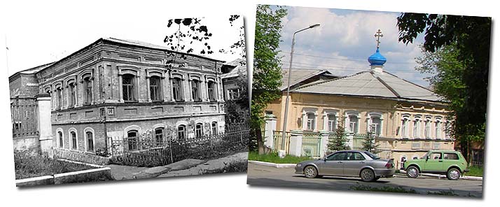 Храм Иоанна Кронштадского в Реже был освящен в 1997 году в здании бывшего купеческого особняка