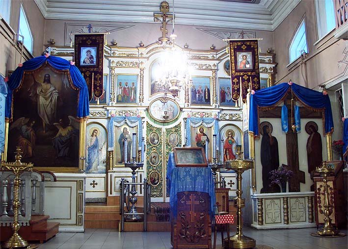 Красноуфимск: история и достопримечательности. Иконостас Иннокентиевского храма