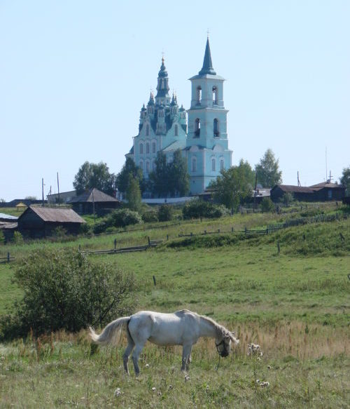 Спасо-Преображенский храм в Нижней Синячихе