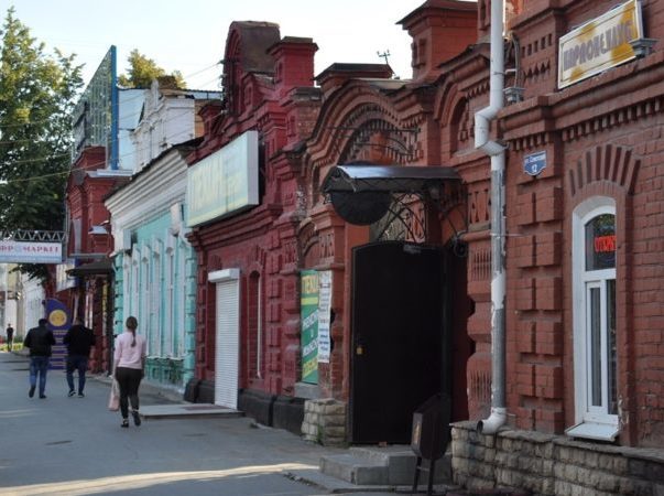 В историческом центре Красноуфимска