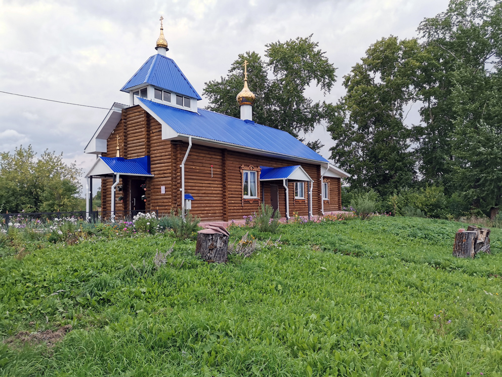 Село Бакряж: храм княгини Феодосии