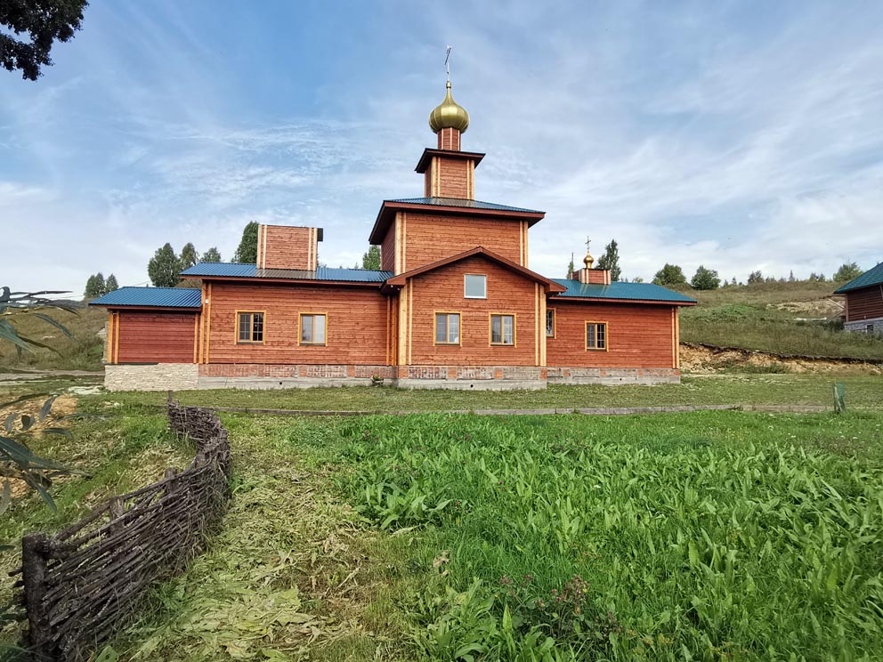Сарсинский Боголюбский женский монастырь. Храм Иверской иконы Божией Матери Сарсинского монастыря