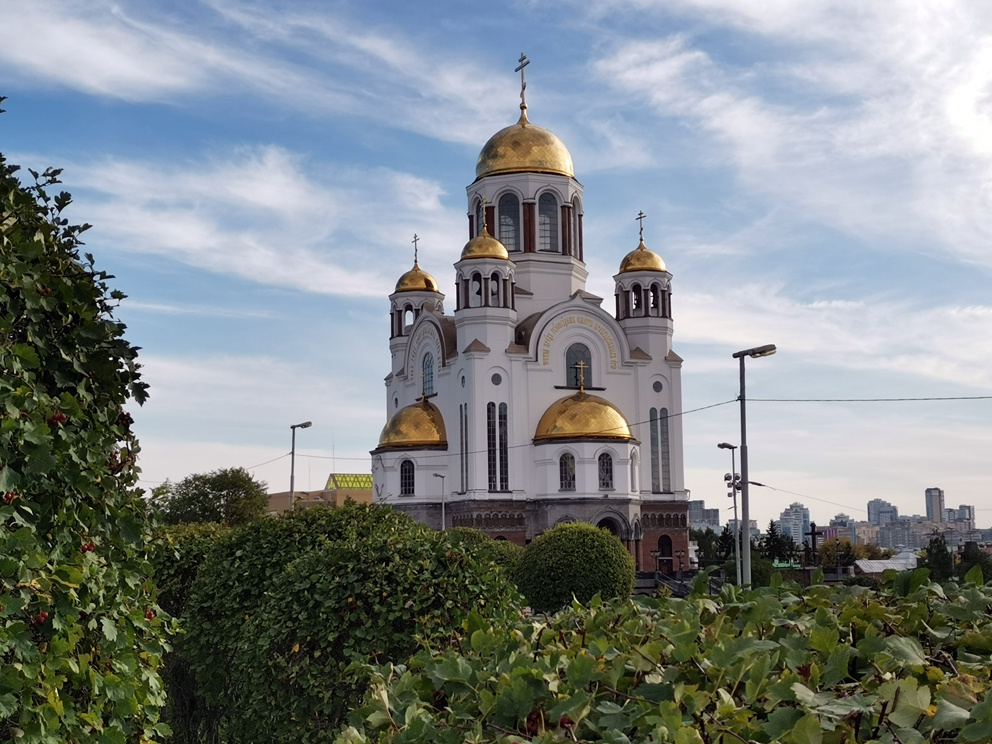 Храм на Крови в Екатеринбурге