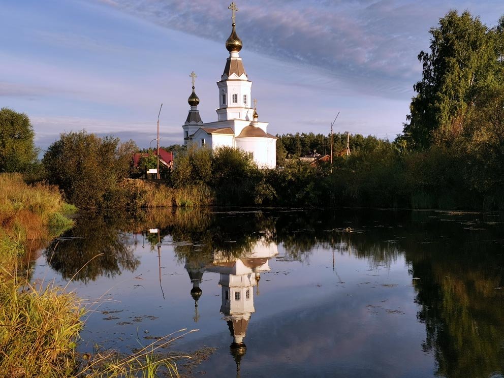 Село Балтым: храм Александра Невского