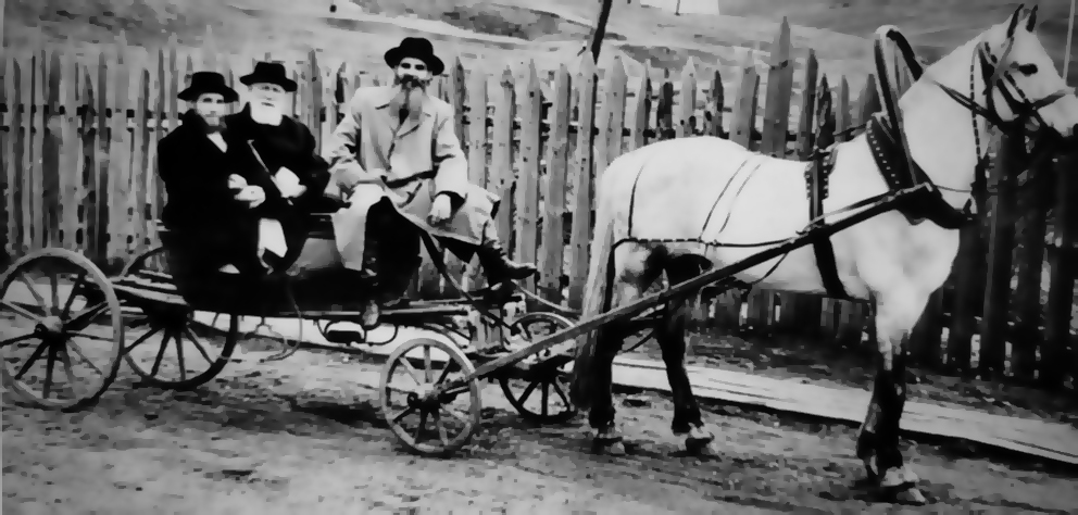 В марте 1954 года отец Павел Чазов (первый слева) перевез особо почитаемую икону Божией Матери «Скоропослушница» в Екатерининский храм Алапаевска