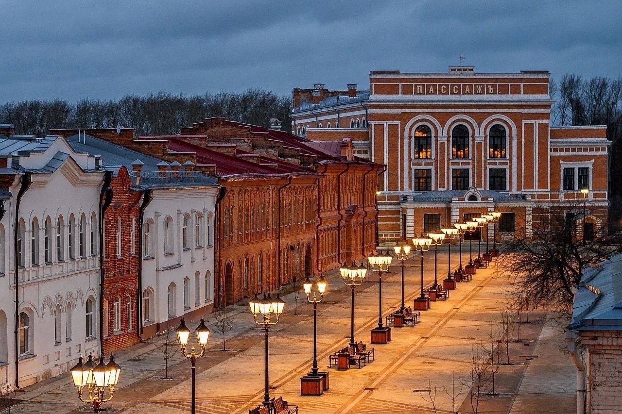 Пассаж - главный символ Ирбита и обновленная пешеходная улица Красноармейская